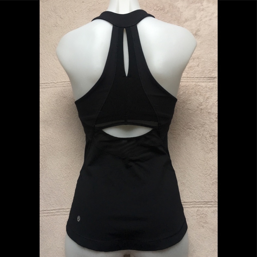 Lululemon Make It Count Tank Top, Sz 4, Black EUC - Picture 3 of 8
